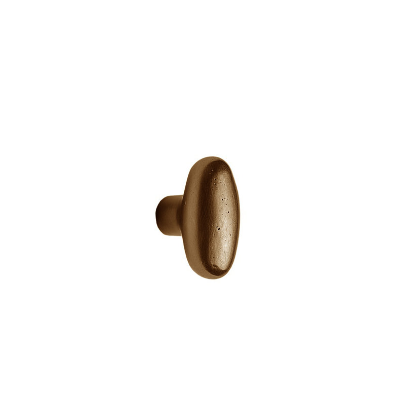 Potato Bronze Oval Knob, Silicon Bronze Medium