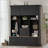 75" Hall Tree with Bench, 6 Drawers, 3 Cabinets & 3-Tier Top Storage-129045970