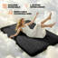 Matelas de futon japonais, taille simple, matelas de sol pliable et matelas de sol 3,5 po, noir-1909571180