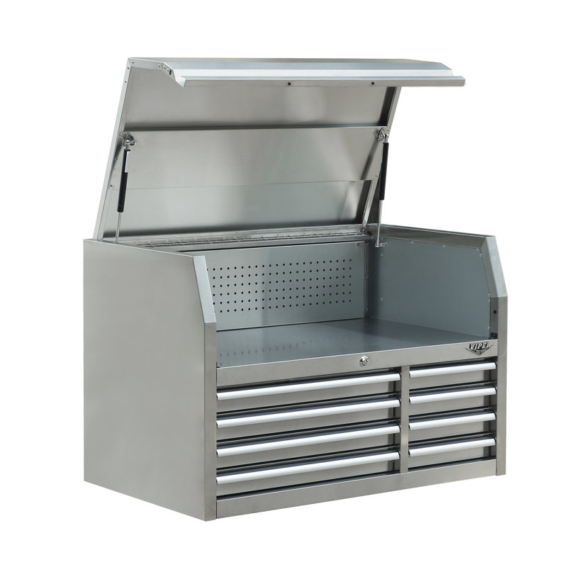 41 in. W Stainless Steel Top Chest