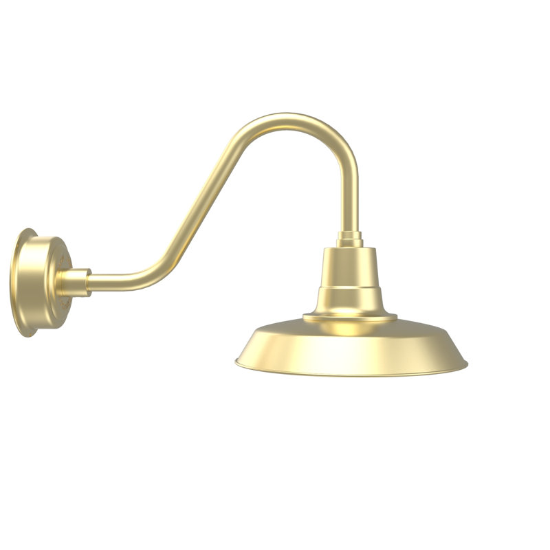 Luminaire de grange d’extérieur oldage, Noir, 19.375" H x 21" W x 16.25" D