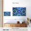 Mosaïque bleue Kerner en médina-111839264