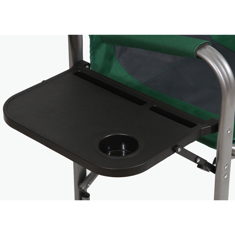 Chaise de réalisateur portable pliante, Vert / noir