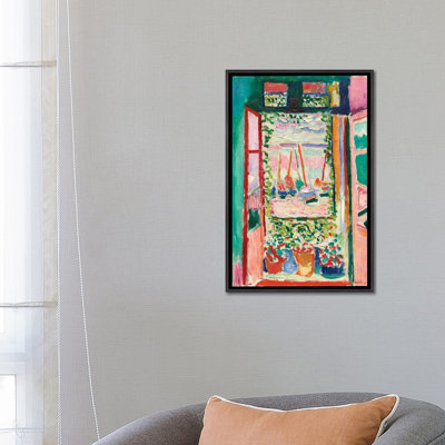 «Open Window at Collioure (1905)» par Henri Matisse - reproduction d'art