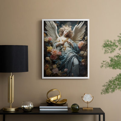 Religious Series CDXVII, reproduction encadrée - bois massif