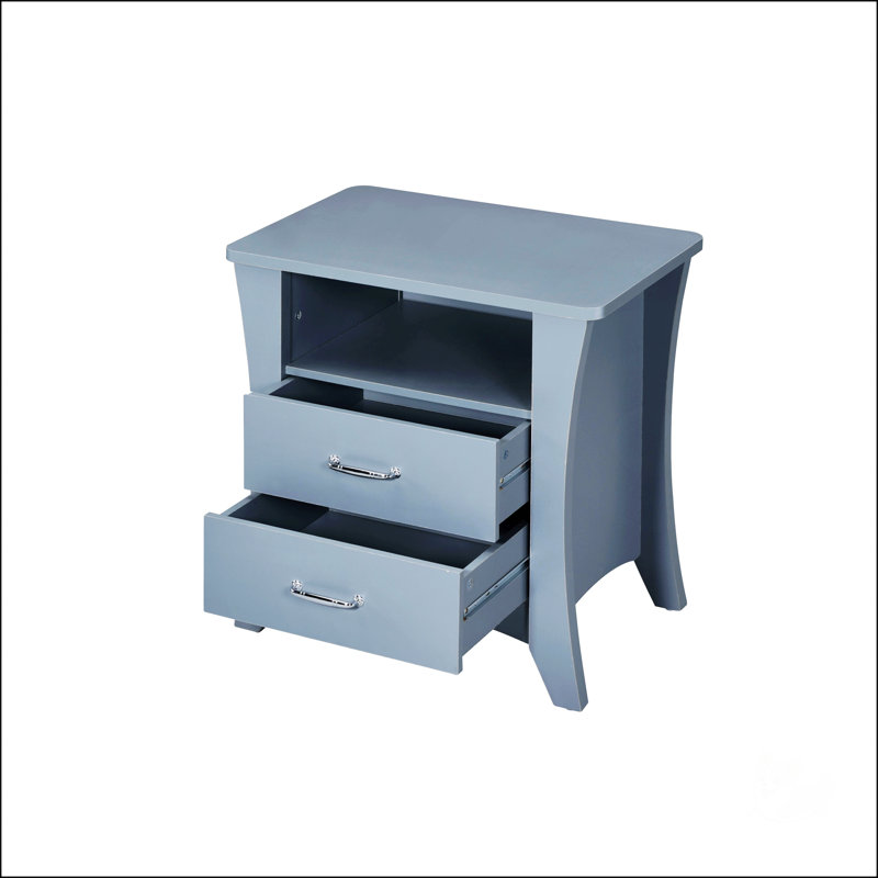 Rustic Accent Table, Gray