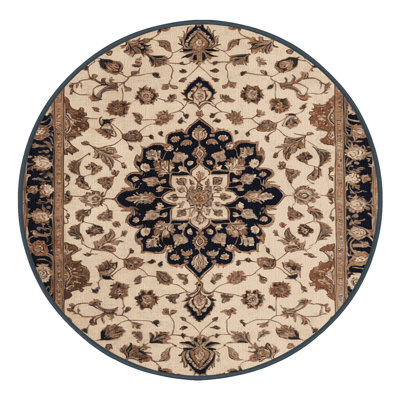 Machine Washable Persian Brown Area Rug