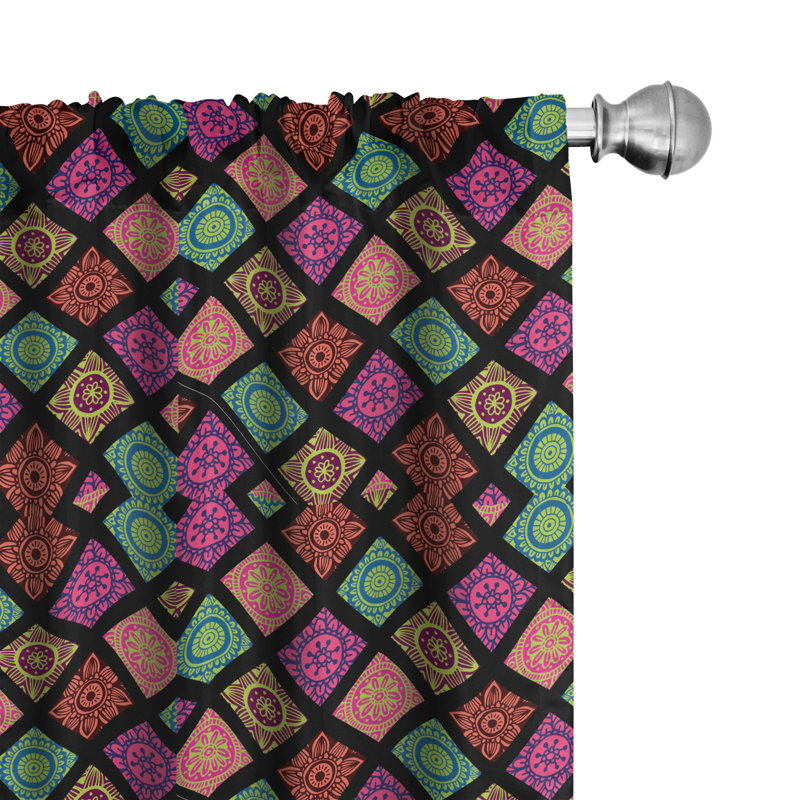 Room Darkening Curtain Pair, 28" x 84"