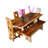 Solid Wood Dining Table-385286979