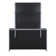 Commode double 6 tiroirs en bois massif avec miroir Annet