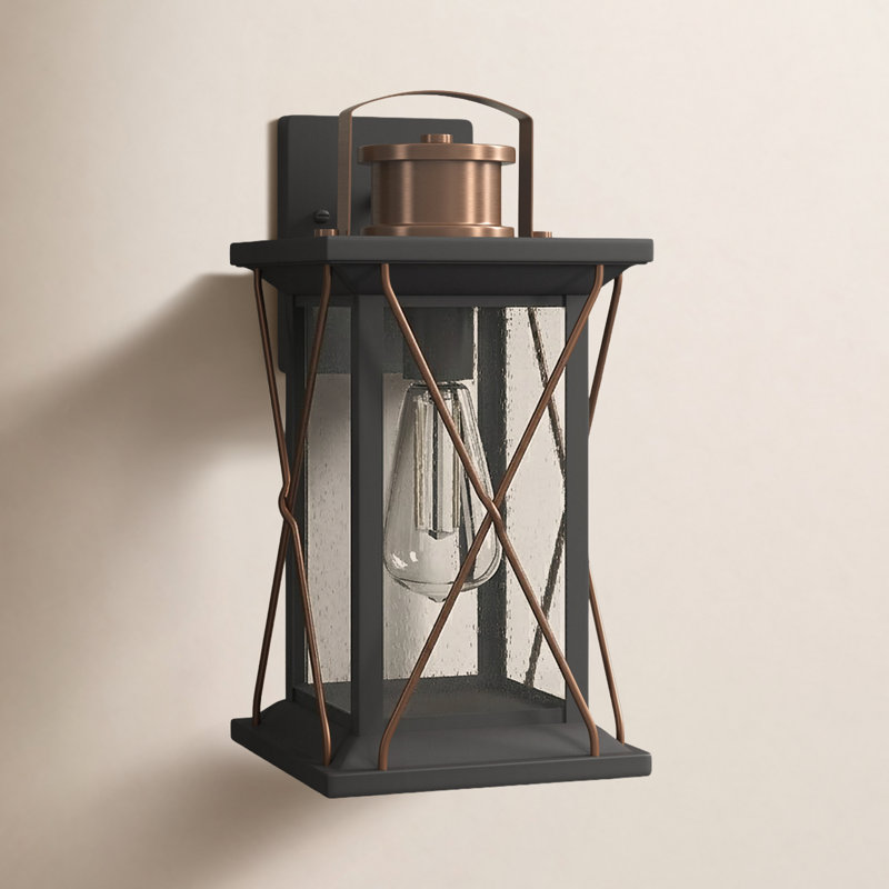 Inanna Wall Light, Antique Bronze, 16" H x 7.5" W x 8.5" D