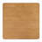 Sery Coffee Table, 48 Inch Square Top With Open Lower Shelf, Oak Brown