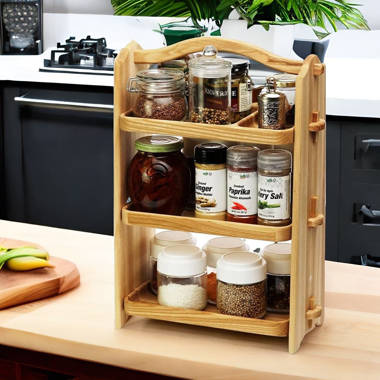 16 Jar Bamboo Spice Rack – Kitchen a la Mode