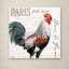 « à la ferme coq iii », impression sur toile-25776019-25776111-25776116