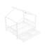 Lit plateforme double 70,25 po Aleksia-1037756549