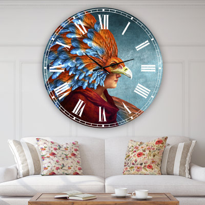 Free-Spirit - Horloge murale moderne surdimensionnée