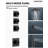 LED Thermostatic Shower Faucet 16" High-Pressure Shower Head with Bluetooth Music-93811148