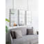 Miroir mural 21 x 47 po
