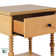 Vivienne Easy Assembly Solid Wood Spindle 1-Drawer Nightstand