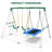 660lbs Heavy Duty Swing Set With 1 Platform Swing, 2 Belt Swings