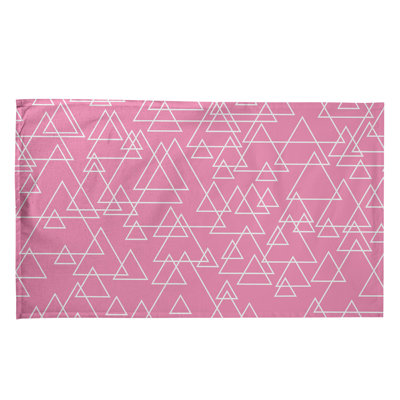 Serviette de thé en triangles de dispersion