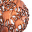 Handmade Boho Wall Decor on Solid Wood
