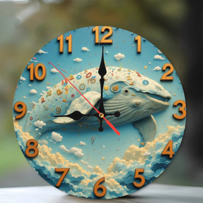 Horloge baleine