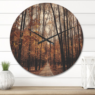 Solid Wood Wall Clock