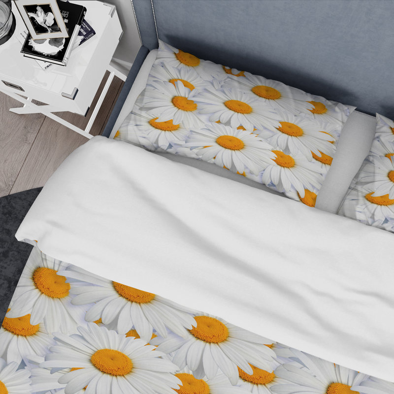 Ensemble de housse de couette à designart à coeurs à coeurs étroits, Housse de couette très grand + 2 taies décoratives