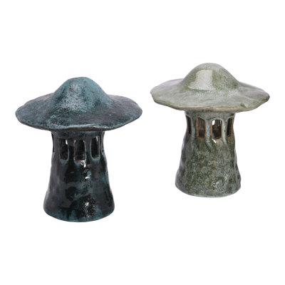 Lanternes rondes en grès