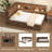Full Daybed With Storage Shelves, USB, LED, And Trundle-230781858