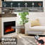Foyer électrique 57 po avec manteau de cheminée 57 pouces, minimaliste et moderne-310564571-310564573
