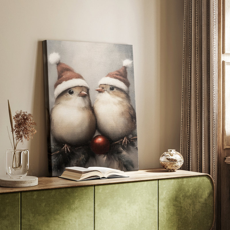 Art des Fêtes de Noël - série 2-CCVVII - galerie Cavas sur mesure, H 48 po x l 32 po