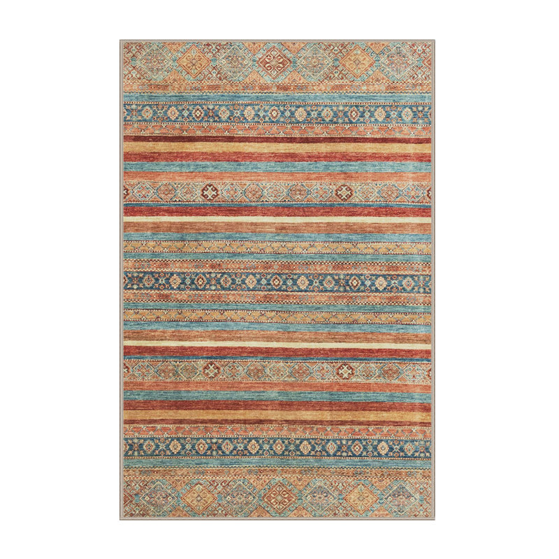 Abstract Indoor Rug, Rectangle 6' x 9'
