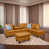 Orange Faux Leather