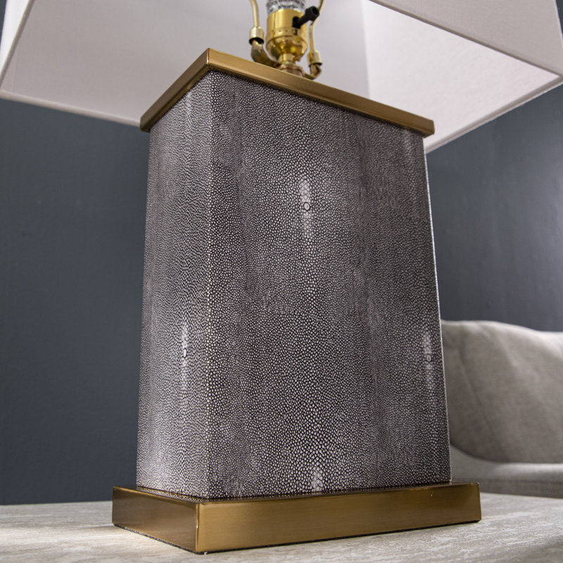 Lampe de table Lavano avec abat-jour