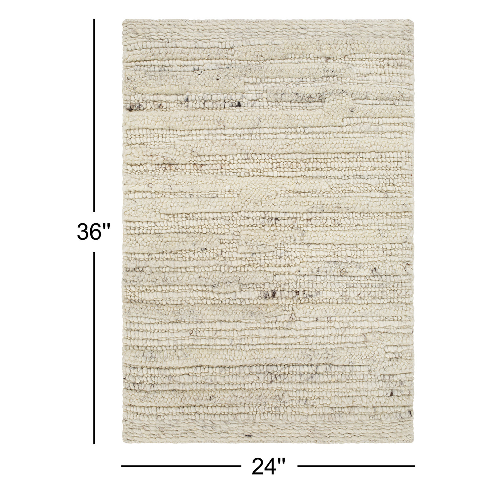 Radley Hand-Woven Rug, Rectangle 2' x 3'