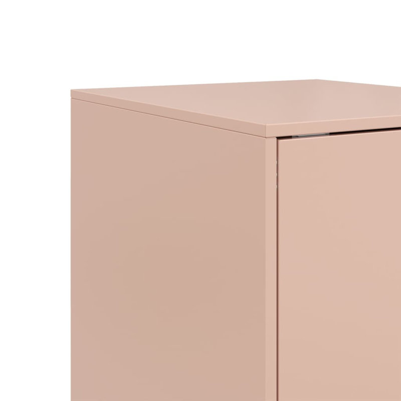 Amariee Steel Accent Cabinet, Pink
