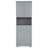 Tall Bathroom Cabinet With Laundry Basket And Drawer-2002472587