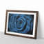 Pretty Blue Rose - Framed Print-56758326-56758329