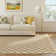 Abbie Machine Woven Checkered Area Rug