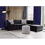 Pouf rond de 22 po de largeur-84837420