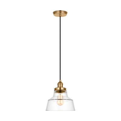 Topanga Single Light Glass Dimmable Pendant