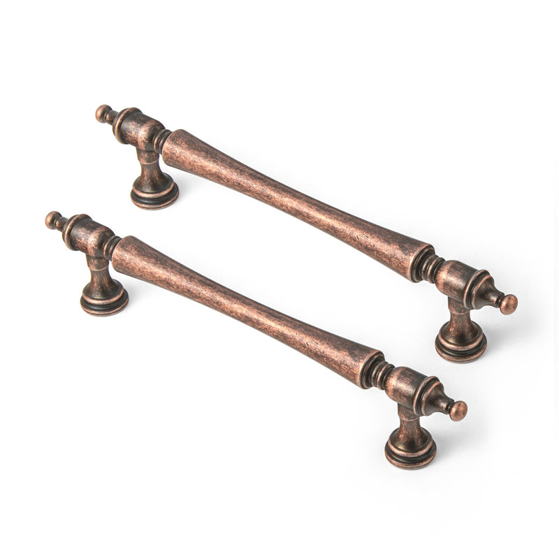 Elegant Cabinet Bar Pull Multipack, 5", Antique Copper