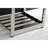 Kingston Brass Quadras 25-Inch Ceramic Console Sink with Stainless Steel Base and Shelf-49610619-49617813