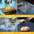 Roll Up Dish Drying Rack Drain Tray-59259707-59259708