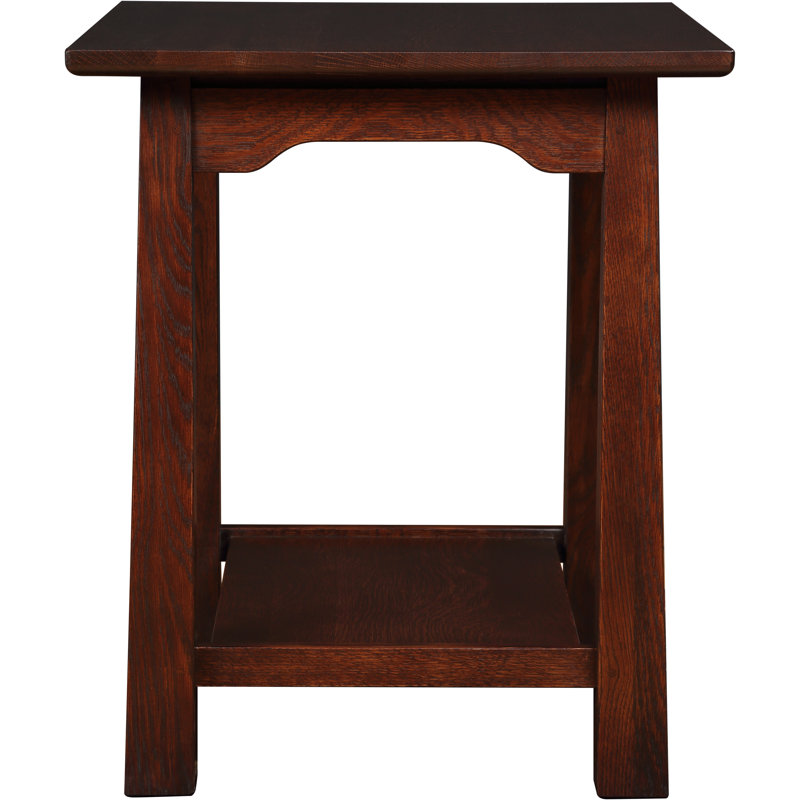 Park Slope Solid Wood End Table, Centennial