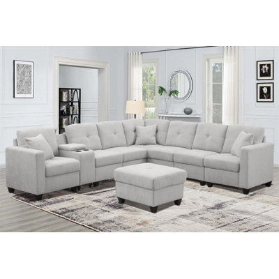 Sectional Sofa, LIGHTGREY