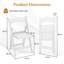 Resin Banquet Folding Chair Folding Chair Set