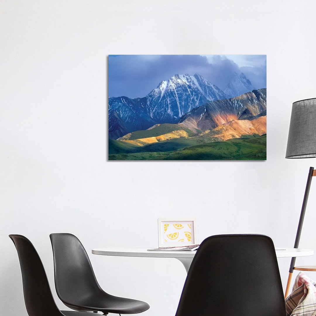 Alaska Range And Foothills, Denali National Park, Alaska von Tim Fitzharris - Gallery-Wrapped Canvas Giclée on Canvas